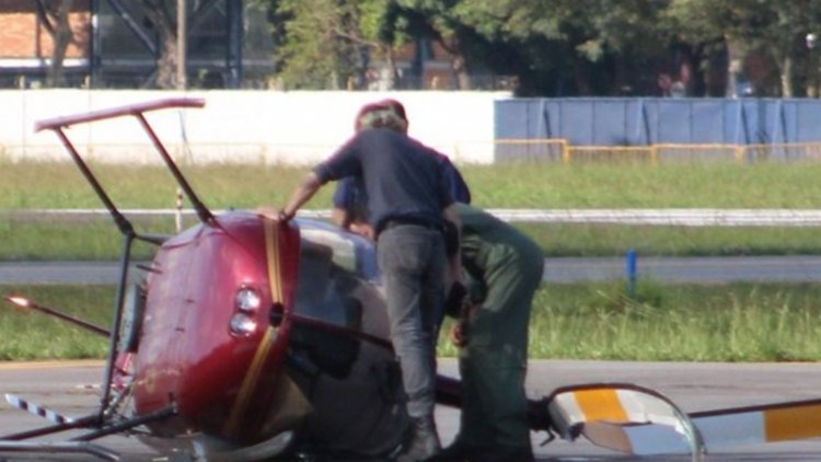 Notícia » Helicóptero cai e deixa dois feridos em São Paulo