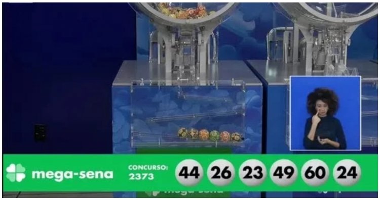 Nenhuma aposta acertou as seis dezenas do sorteio 2.373 da Mega-Sena