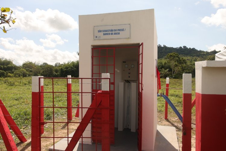 Prefeita Nilza da Mata inaugura obra da prefeitura em parceiria com a (CERB), que irá beneficiar cerca de 500 famílias de Banco de Areia e Barroquinha