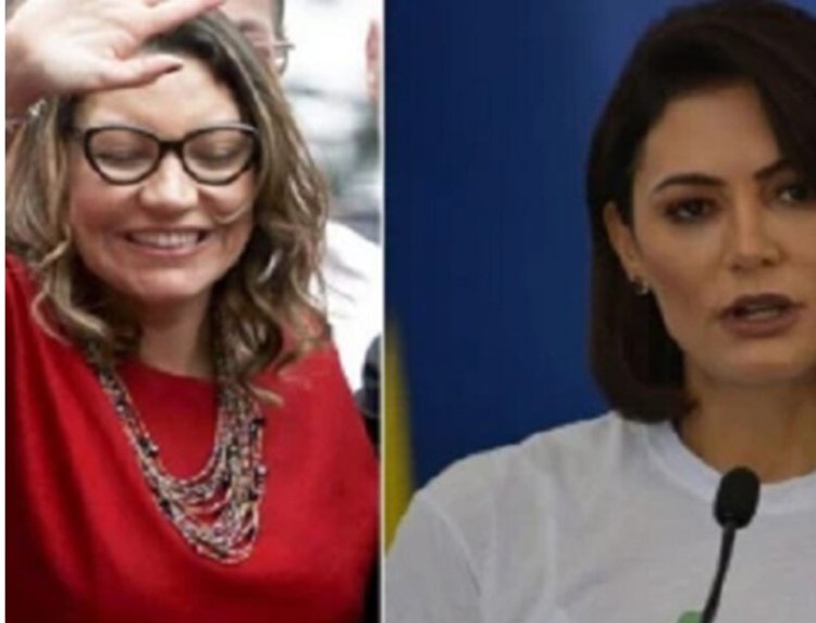 Desinformação atinge  mulheres de Lula e Bolsonaro.