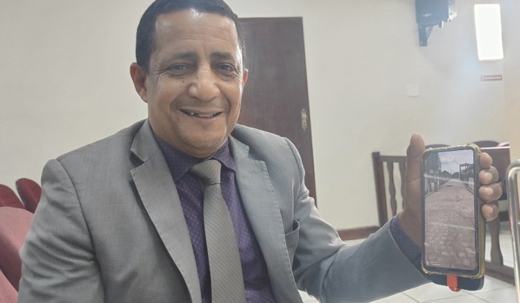 Vereador  caminha a passos largos no mandato.