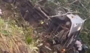 Acidente fatal com ônibus TFD com 4 pessoas mortas