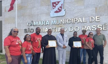Moção de Aplusos ao padroeiro São Sebastião