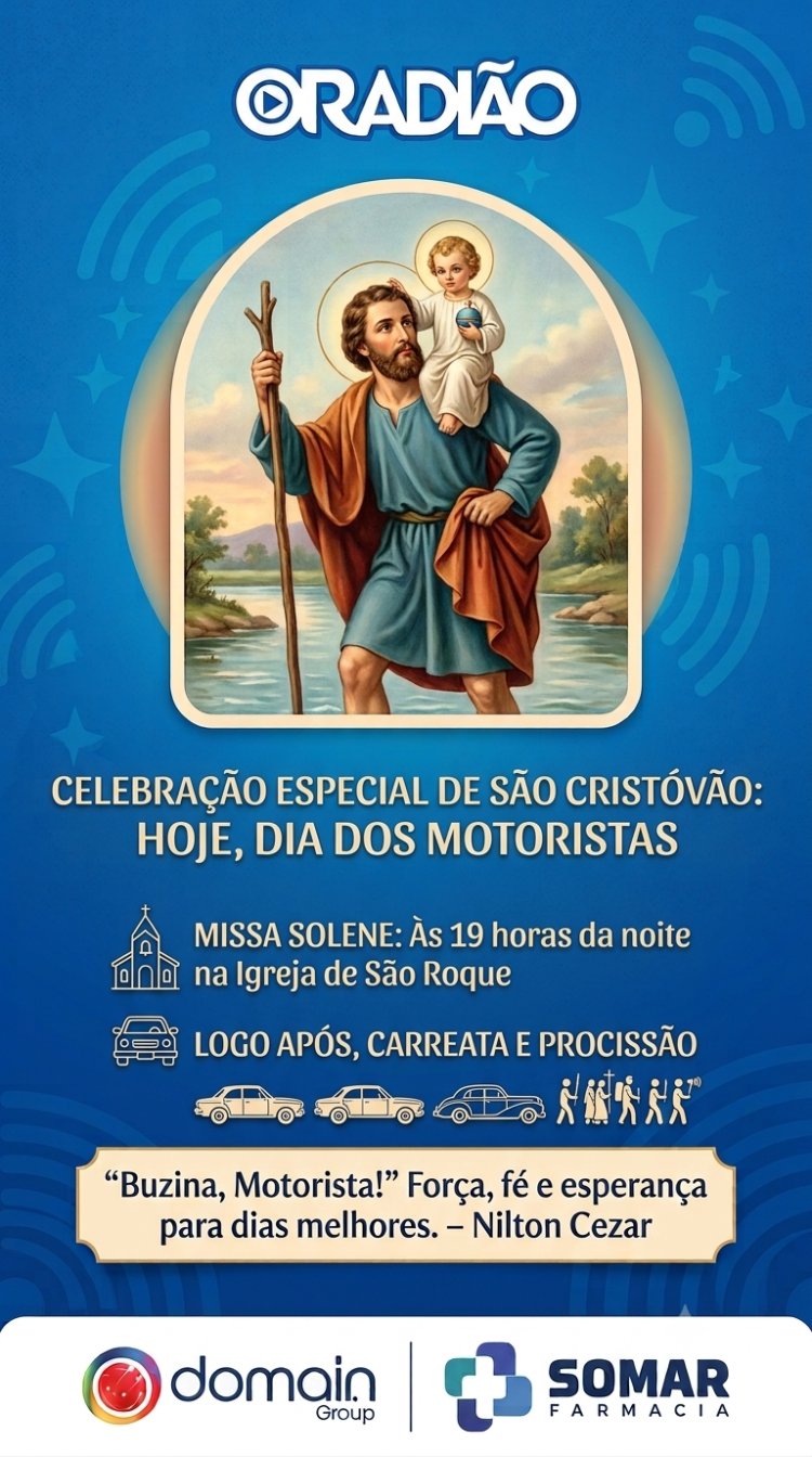 Missa e carreata de São Cristóvão celebram 97 anos de tradição em São Sebastião do Passé