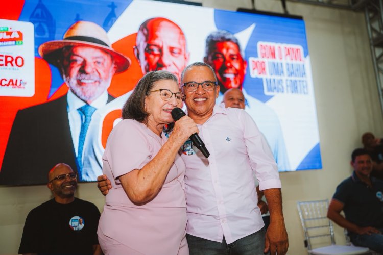 Presidentes da Câmara Gerson Portela reforça apoio a Cacau da Mata e Olivia Santana em encontro político