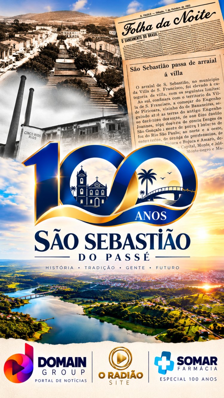 Documentos históricos ajudam a reconstruir a trajetória de São Sebastião do Passé antes da emancipação de 1926